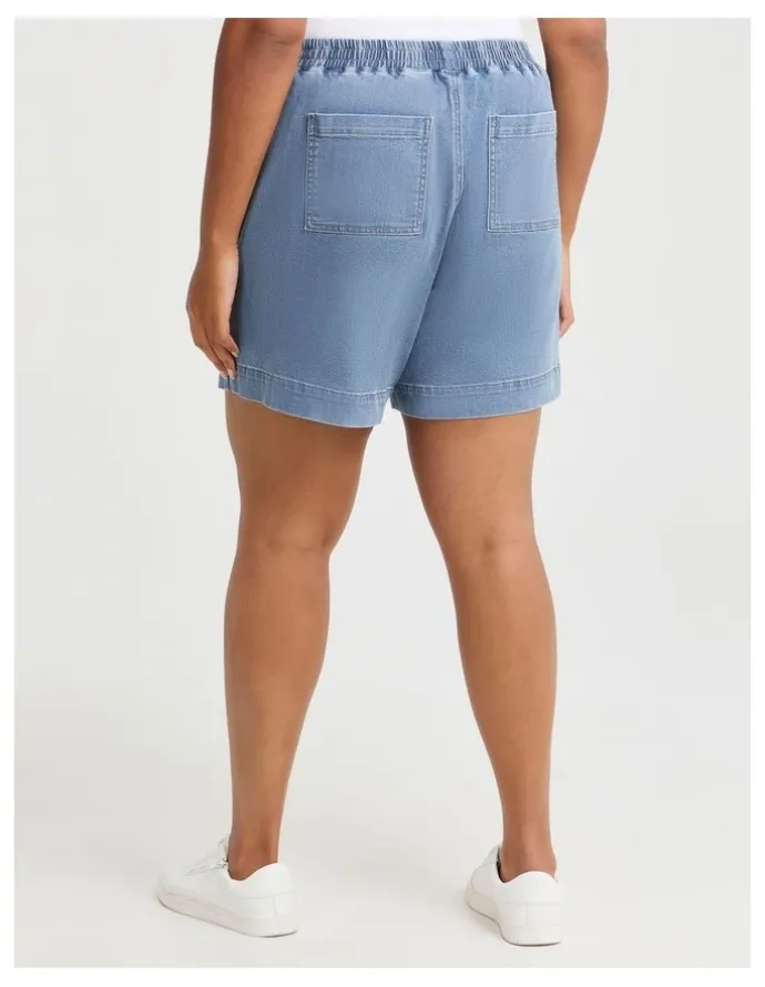 Taking Shape Cool Jade Classic Denim Short Light Blue Denim