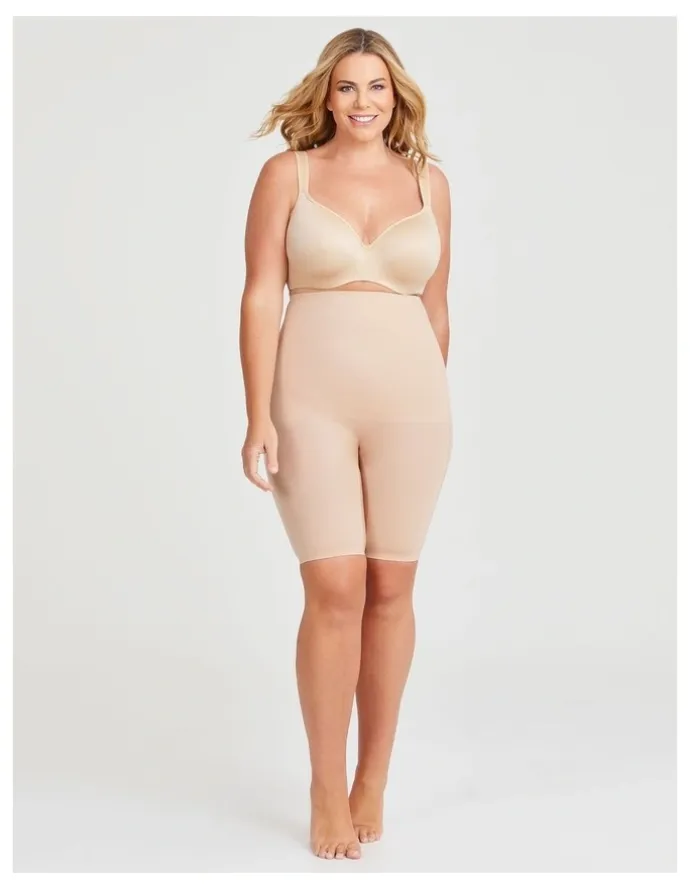 Taking Shape High Waisted Control Short in Nude