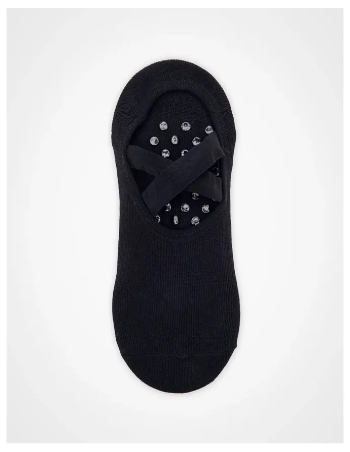 Taking Shape Non Slip Grip Cotton Socks 2 Pack in Multi