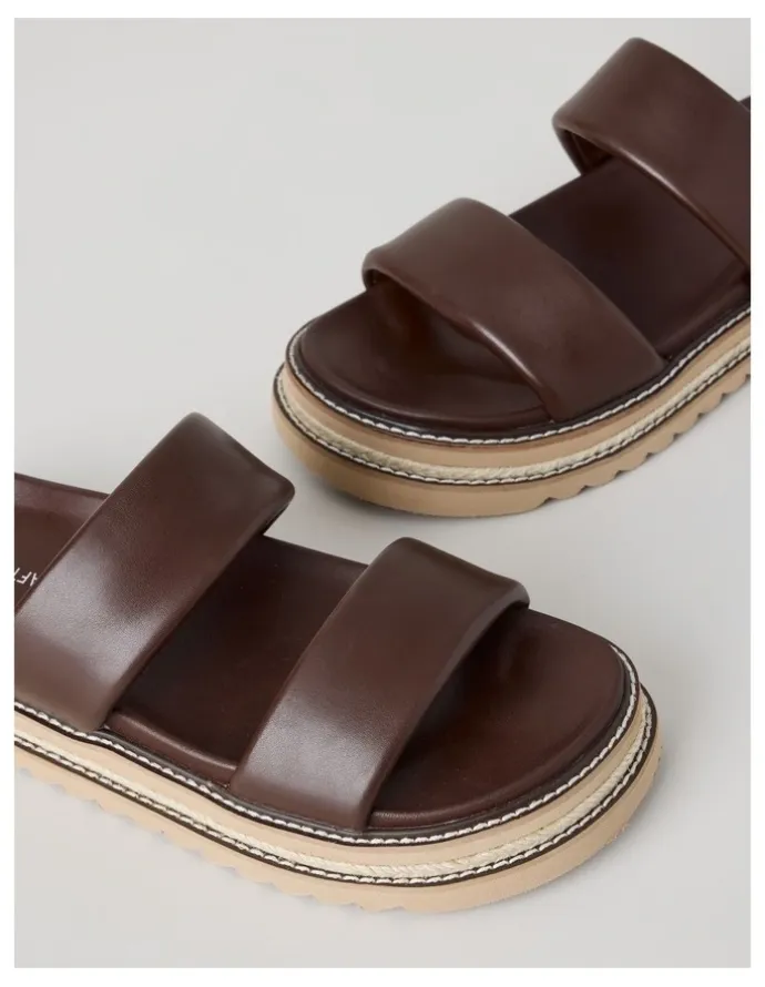 There After Gigi Sandal in Chocolate