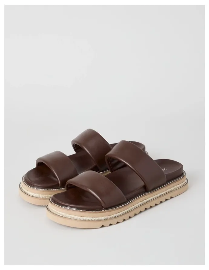 There After Gigi Sandal in Chocolate