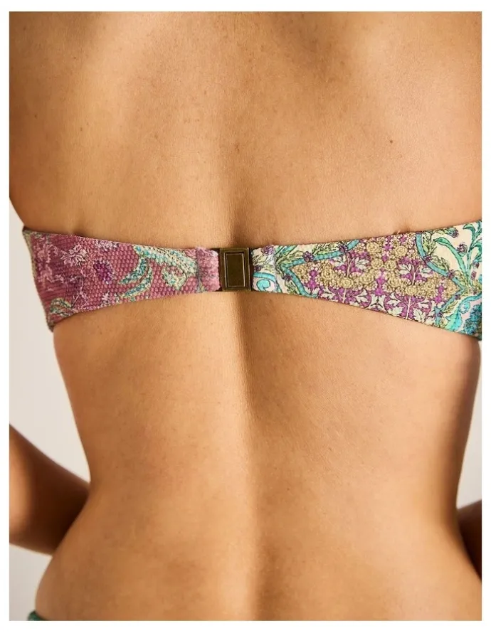 Tigerlily Floriana Akila Bandeau Bikini Top