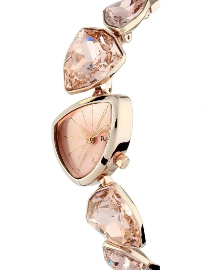 Titan Raga Dial Watch With Metal Strap in Rose Gold