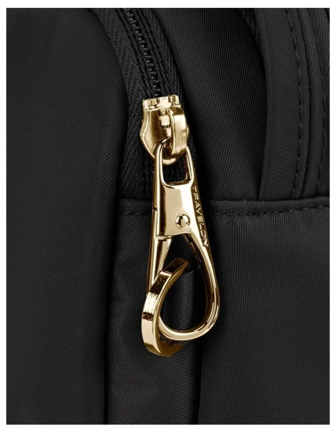 Travelon Addison Anti-Theft Small Crossbody Bag in Black