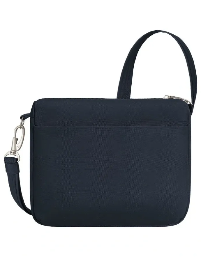 Travelon Classic Anti-Theft Small East/West Crossbody Bag in Midnight