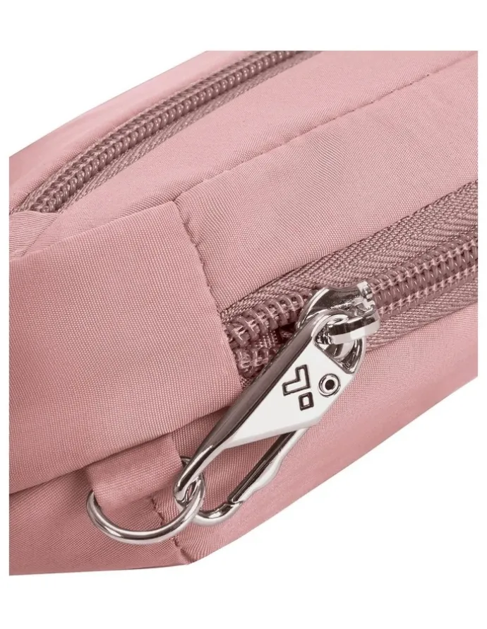 Travelon Roam Anti-Theft Compact Sling Bag in Desert Pink
