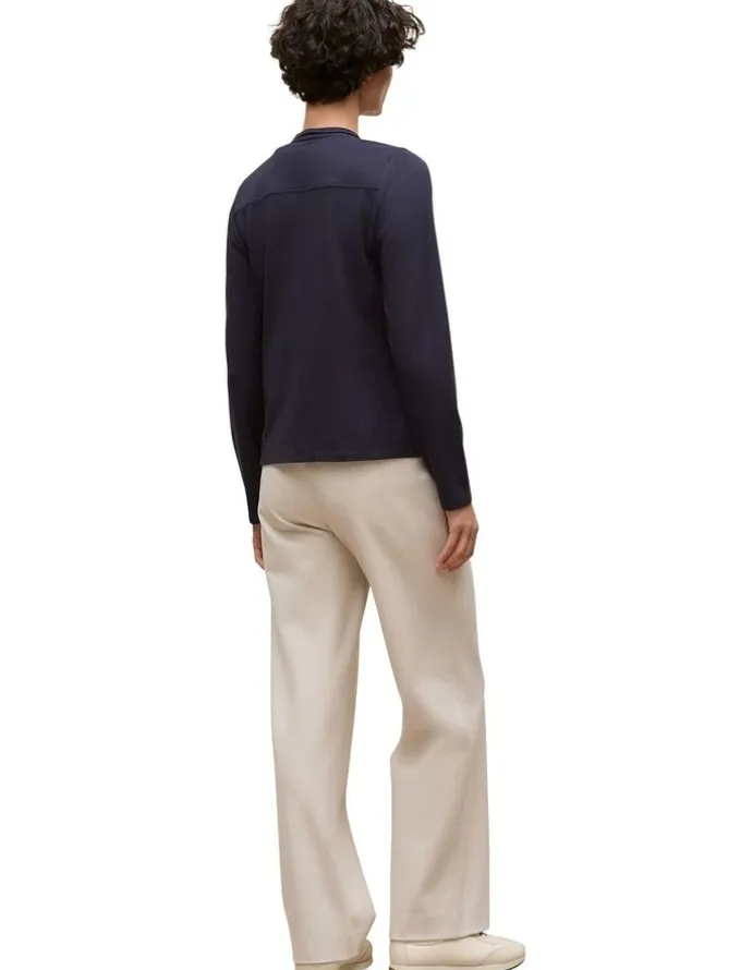 Trenery Bamboo Viscose Jacket in Night Sky