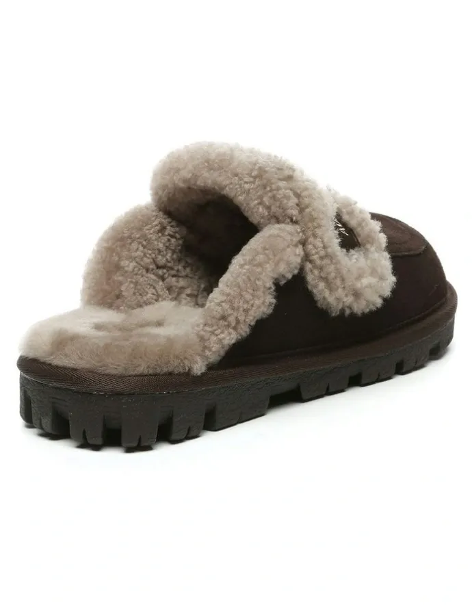 UGG Australian Shepherd Rilee Slipper in Chocolate
