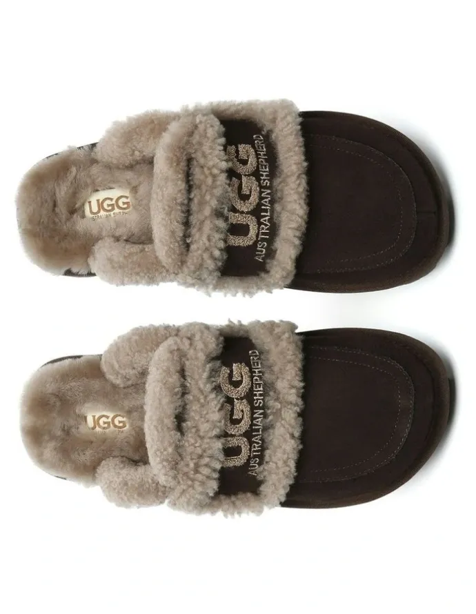 UGG Australian Shepherd Rilee Slipper in Chocolate