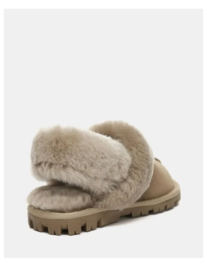 UGG Australian Shepherd Waffle Fluffy in Brown