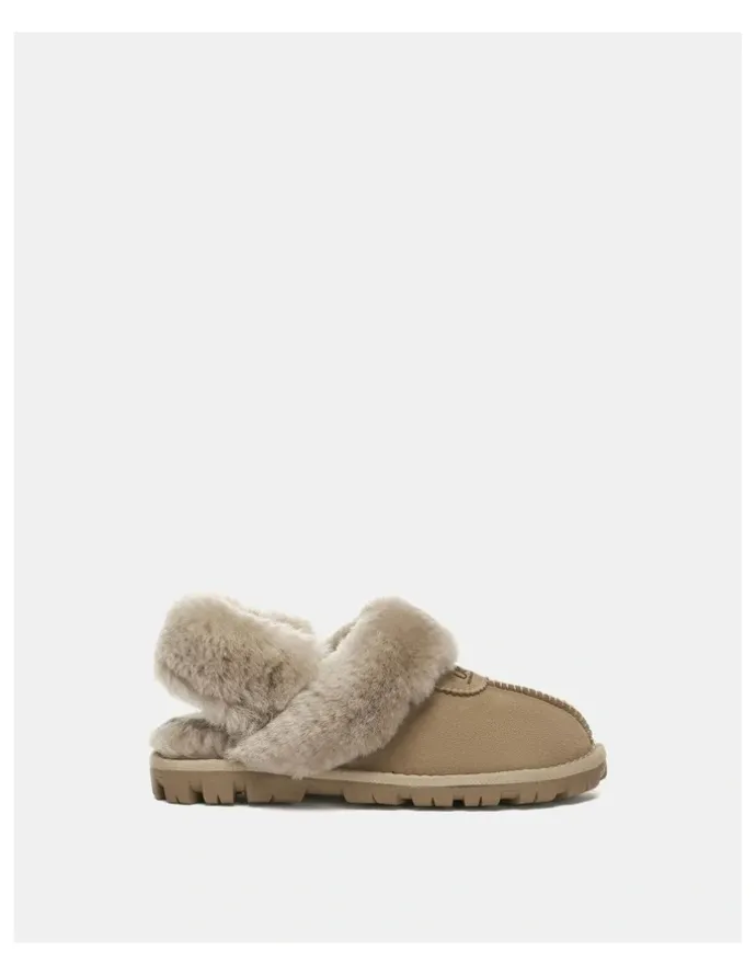 UGG Australian Shepherd Waffle Fluffy in Brown