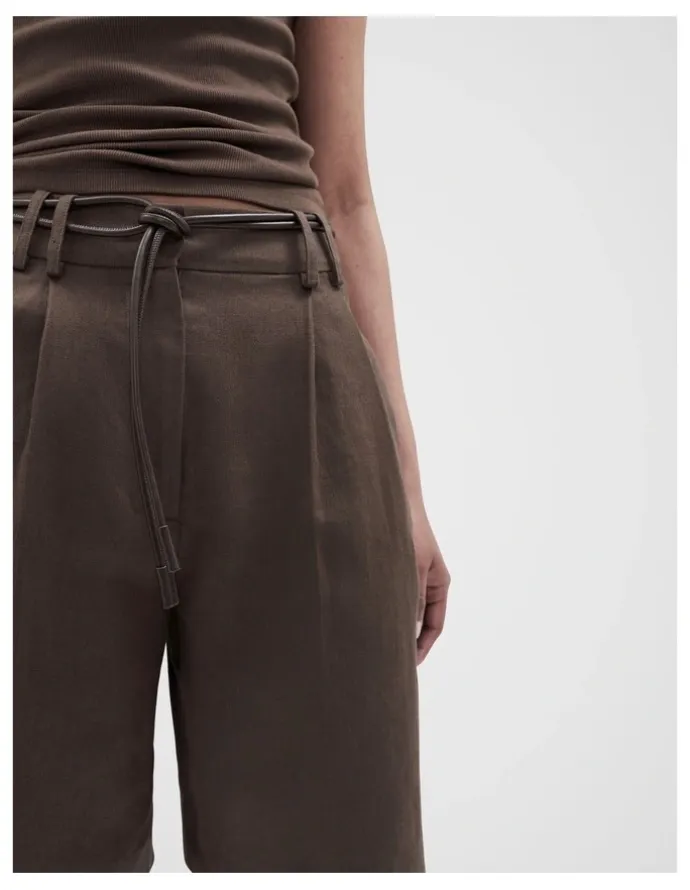 Unison Longline Bermuda Short in Mocha