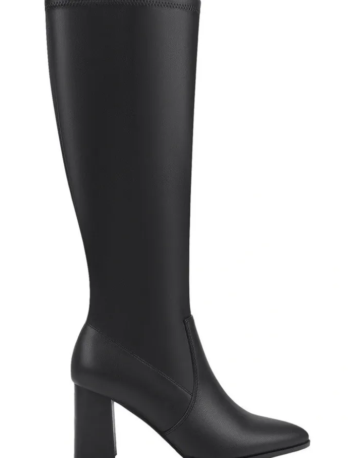 Verali Marlo Knee High Boots in Black