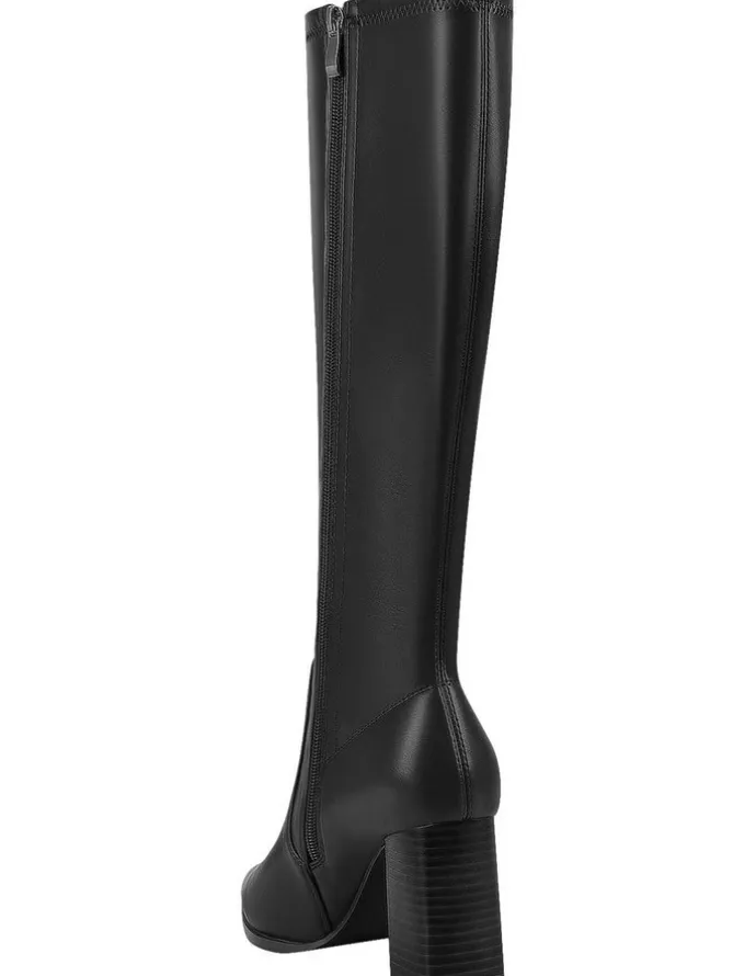 Verali Marlo Knee High Boots in Black