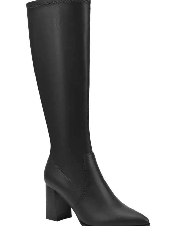 Verali Marlo Knee High Boots in Black