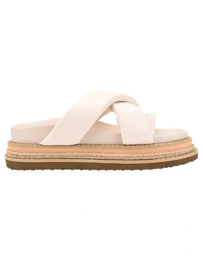 Verali Thelma Flatform Slides in Bone