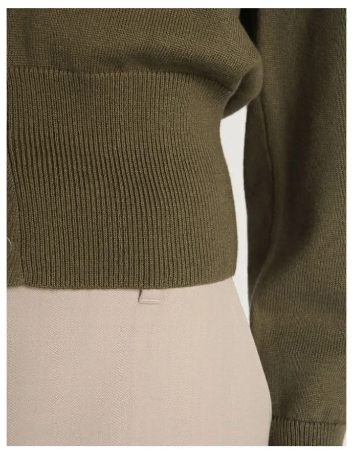 Veronika Maine Cotton Cashmere Cardigan