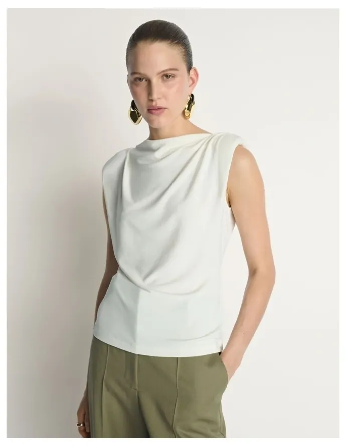 Veronika Maine Soft Draped Top