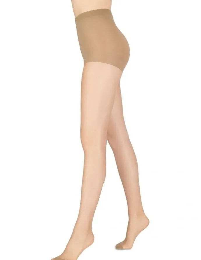 Voodoo Shine Firm Control Sheer 15 Denier Tight 3 Pack in Dark Brown