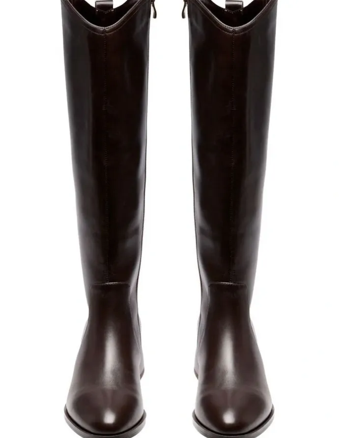 1978W Eden Knee High Boot in Chocolate