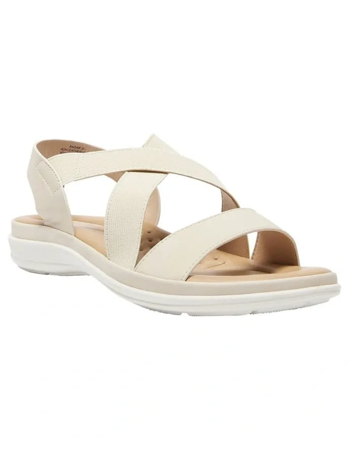 Wide Steps Radar Sandals in Beige