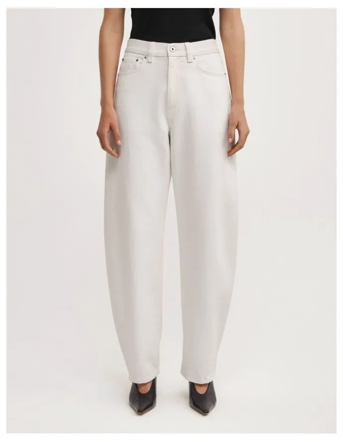 Witchery Barrel Leg Jean in Parchment