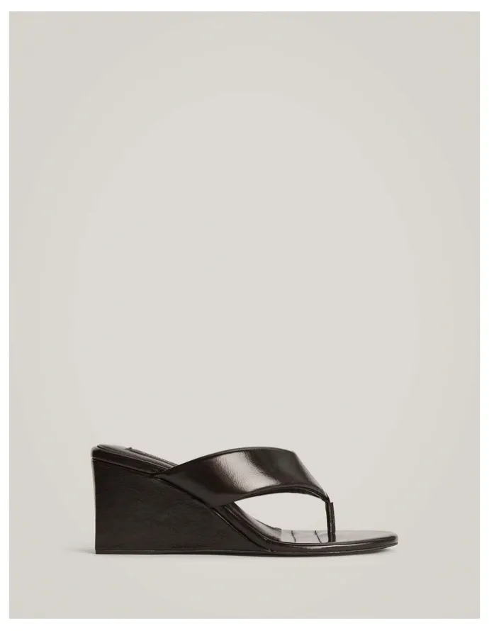 Witchery Lexi Wedge Heels in Espresso